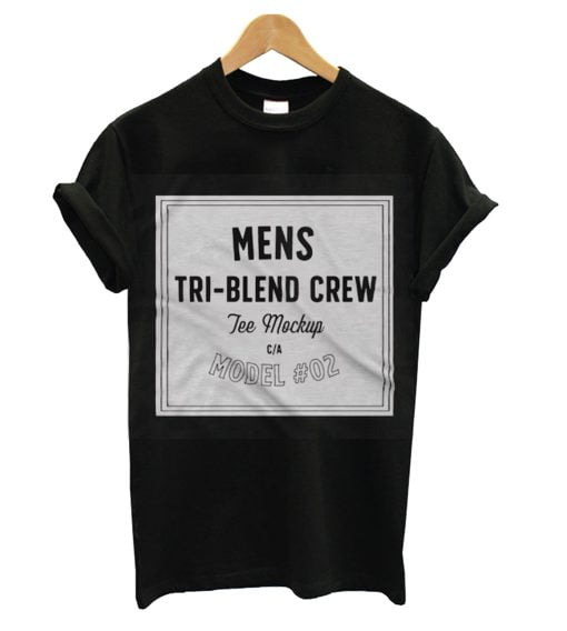 Mens Tri-Blend Crew T-shirt