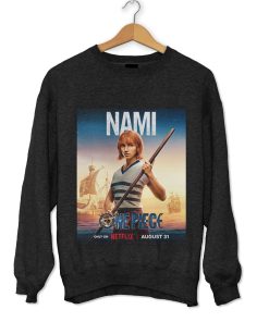 Nami One Piece Live Action Netflix Poster Sweatshirt