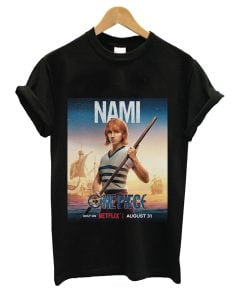 Nami One Piece Live Action Netflix Poster T-Shirt