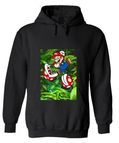 Nintendo Super Mario Piranha Plant Jungle Graphic Hoodie