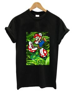 Nintendo Super Mario Piranha Plant Jungle Graphic T-Shirt