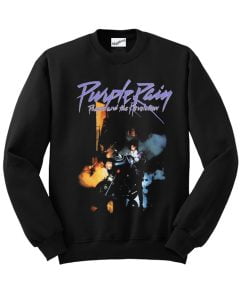 Prince Official Purple Rain Live Black Youth Sweatshirt