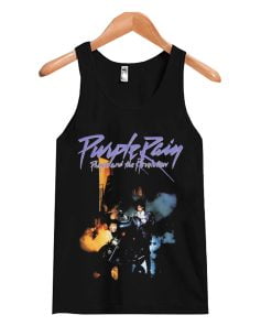 Prince Official Purple Rain Live Black Youth Tank Top