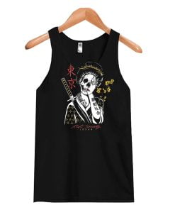 Riot Society Men's Short Sleeve Graphic and Embroidered Fashion Tank Top