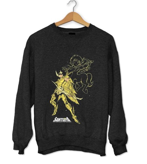 Sagitarius Gold Saint Seiya Classic Anime Manga Sweatshirt