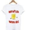 SpongeBob SquarePants Classic - Wanted Maniac T-Shirt