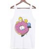 The Simpsons Tank Top Homer Donut