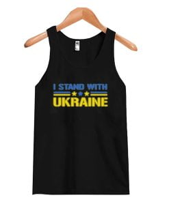 Trenz Shirt Company Stand With Ukraine Russia Anti-War Tank Top