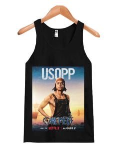 Usopp One Piece Live Action Netflix Poster Tank Top