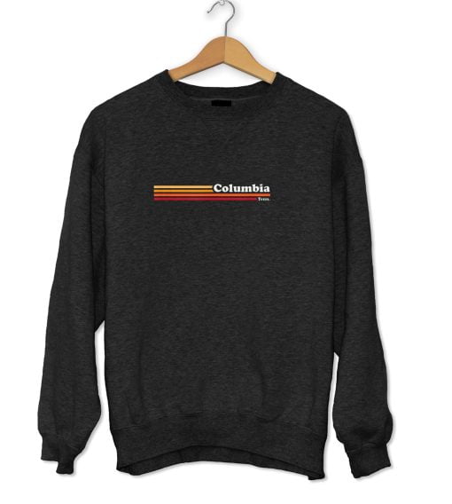 Vintage 1980s Graphic Style Columbia Tennessee Sweatshirt