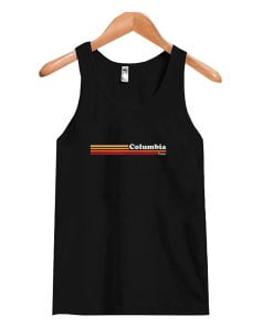 Vintage 1980s Graphic Style Columbia Tennessee Tank Top