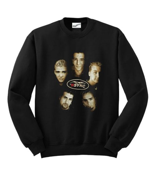 Vintage NSYNC Boyband Group N'sync Backstreet Boys Sweatshirt