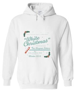 White Christmas Ad hoodie