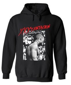 XXXTentacion Collage Black Hoodie