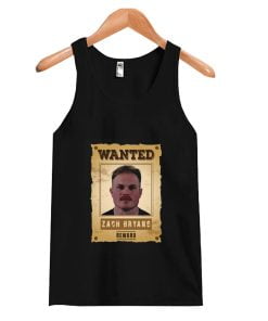 Zach Bryan Mugshot Tank Top