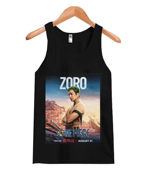 Zoro One Piece Netflix Live Action Poster Tank Top