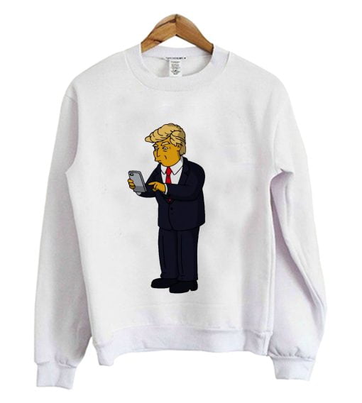 donald trump version the simpson Sweatshirt