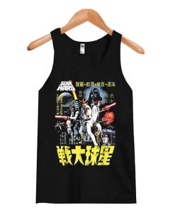 star wars vintage japanese movie poster Tank Top